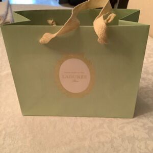 Ladurée Mint Green Gift Paper Bag